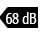 68-dB